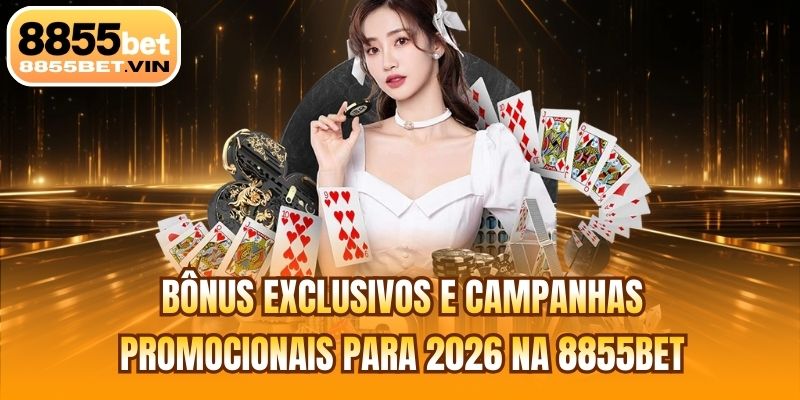 Bônus exclusivos e campanhas promocionais para 2026 na 8855BET
